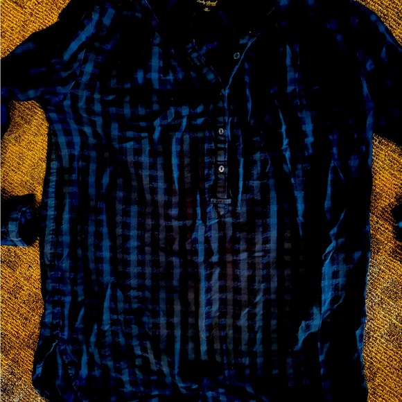 Lucky brand buffalo plaid medium shirt - Picture 1 of 3